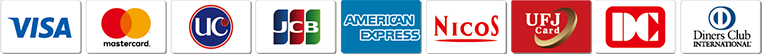 各種クレジットカード対応